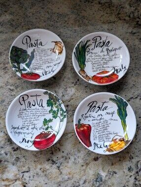 new ROSANNA set of 4 dipping dishes pasta